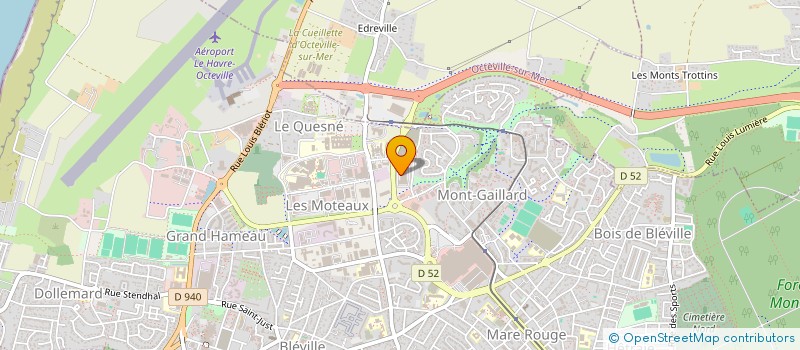 localisation de l'entreprise CONTROLE TECHNIQUE DU GRAND HAMEAU à LE HAVRE