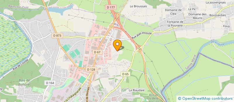 localisation de l'entreprise CONTROLE TECHNIQUE DU PAYS DE VILAINE à REDON