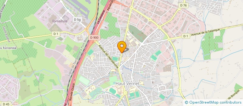 localisation de l'entreprise CONTROLE TECHNIQUE DU POLYGONE à PERPIGNAN