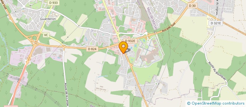 localisation de l'entreprise CONTROLE TECHNIQUE DU SUD OUEST à SAINT-PIERRE-DU-MONT