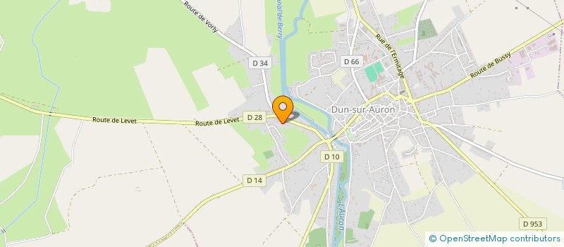 localisation de l'entreprise CONTROLE TECHNIQUE DUNOIS à DUN-SUR-AURON
