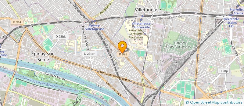localisation de l'entreprise CONTROLE TECHNIQUE EPINAY/VILLETANEUSE à EPINAY-SUR-SEINE