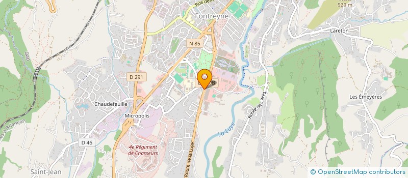 localisation de l'entreprise CONTROLE TECHNIQUE HAUT-ALPIN à GAP