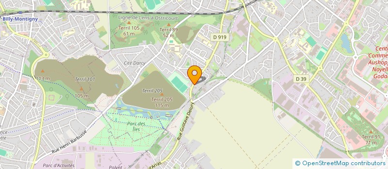 localisation de l'entreprise CONTROLE TECHNIQUE HENINOIS à HENIN-BEAUMONT