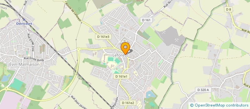 localisation de l'entreprise CONTROLE TECHNIQUE LEFORESTOIS à LEFOREST