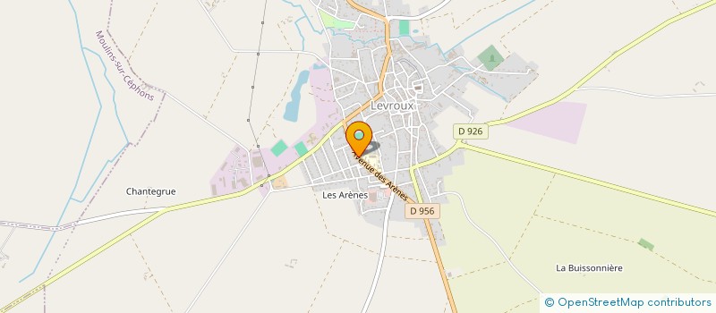 localisation de l'entreprise CONTROLE TECHNIQUE LEVROUSAIN à LEVROUX