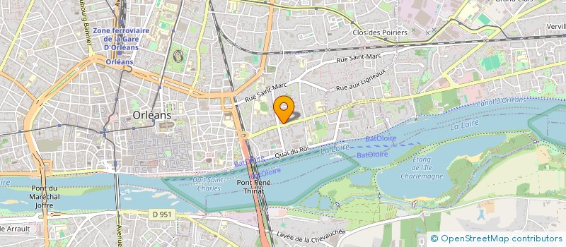 localisation de l'entreprise CONTROLE TECHNIQUE LNJ à ORLEANS