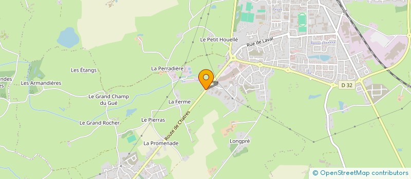 localisation de l'entreprise CONTROLE TECHNIQUE MAYENNAIS à EVRON