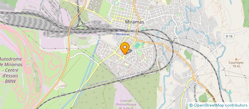 localisation de l'entreprise CONTROLE TECHNIQUE MIRAMAS à MIRAMAS
