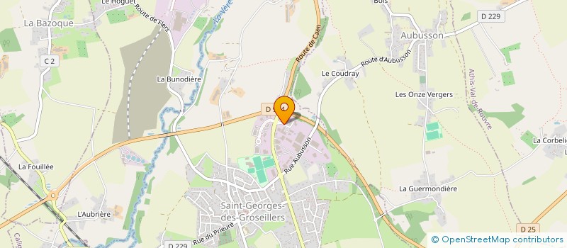 localisation de l'entreprise CONTROLE TECHNIQUE SAINT GEORGES à SAINT-GEORGES-DES-GROSEILLERS