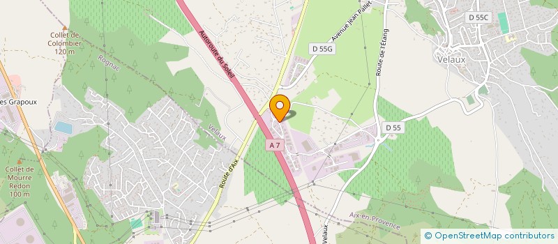 localisation de l'entreprise CONTROLE TECHNIQUE VELAUXIEN à VELAUX