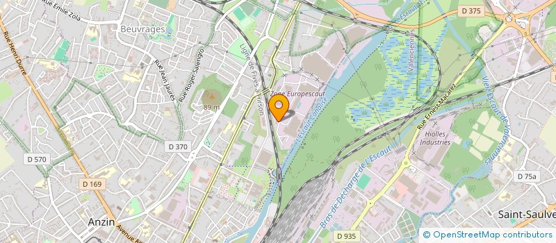 localisation de l'entreprise CONTROLE TECHNIQUE VISEUR  BRUAY-SUR-L'ESCAUT