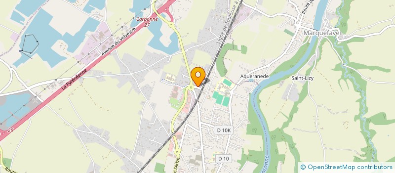 localisation de l'entreprise CONTROLE TEHNIQUE CARBONNE  CARBONNE