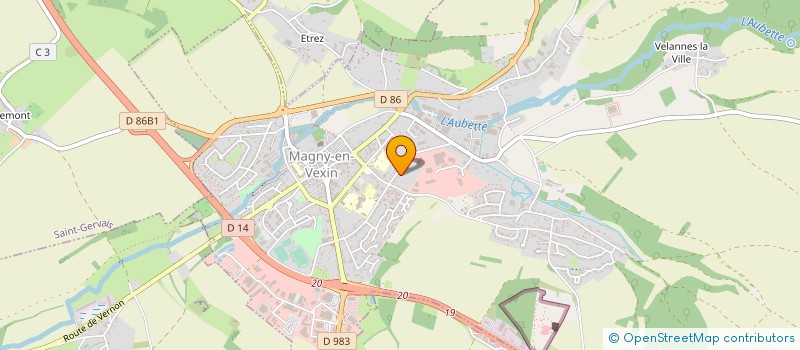 localisation de l'entreprise CONTROLE THERMOGRAPHIQUE PARISIEN à MAGNY-EN-VEXIN