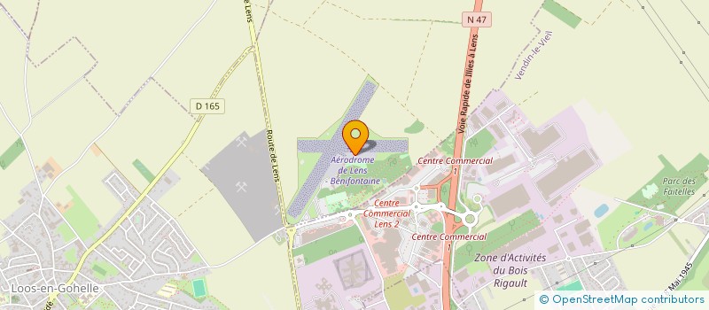 localisation de l'entreprise CONTROLE TRAVAUX FINANCE à BENIFONTAINE