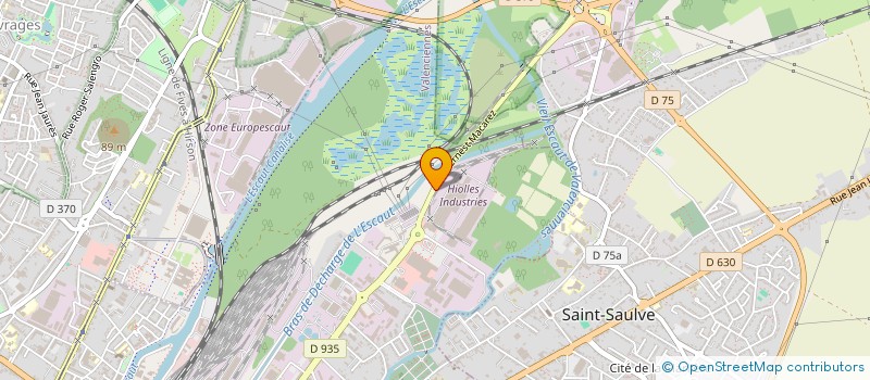 localisation de l'entreprise CONTROLES 31 à VALENCIENNES