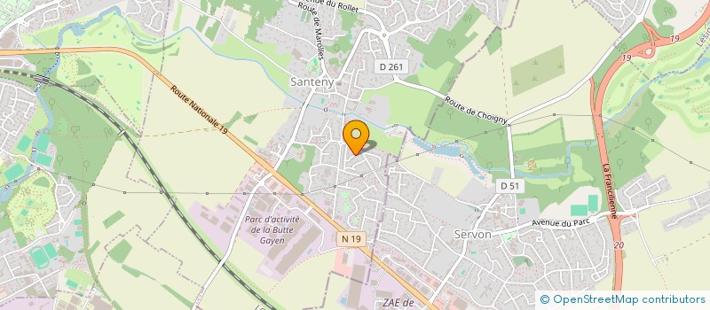 localisation de l'entreprise CONTROLES NON DESTRUCTIFS AUTOMATION à MAROLLES-EN-BRIE