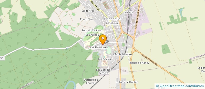 localisation de l'entreprise CONTROLES TECHNIQUES BRIENNOIS à BRIENNE-LE-CHATEAU