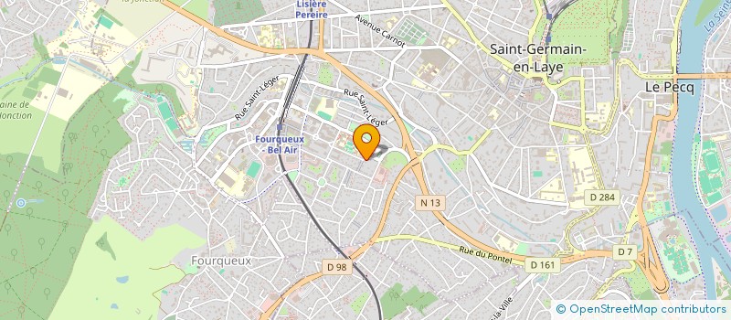 localisation de l'entreprise CONTROLES TECHNIQUES ET DOCUMENTAIRES  SAINT-GERMAIN-EN-LAYE