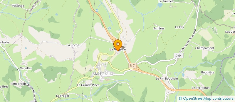 localisation de l'entreprise CONTROLIMMO  MACHEZAL