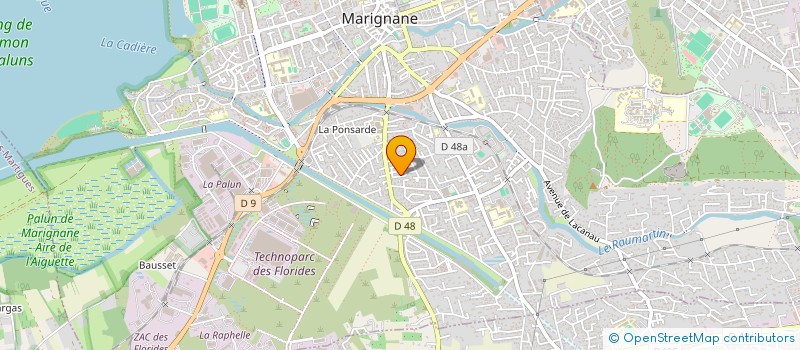 localisation de l'entreprise CONTROLLINGREEN  MARIGNANE