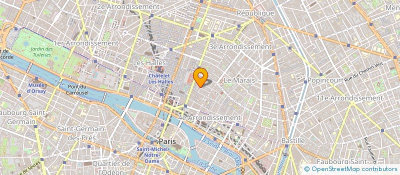 localisation de l'entreprise CONTROLOGIE FORCE ET SOUPLESSE  PARIS