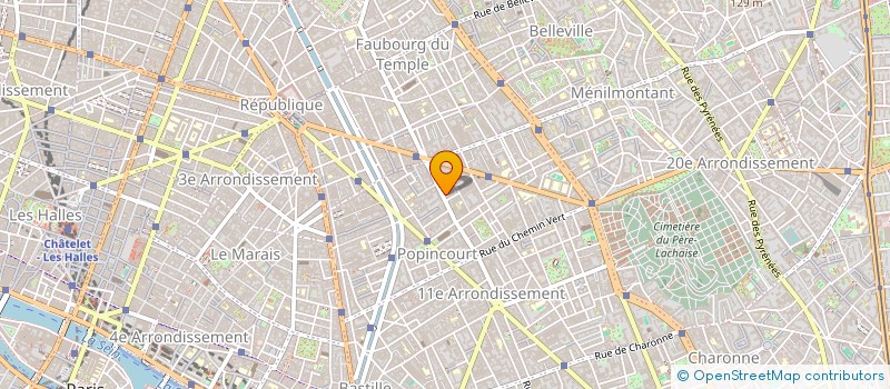 localisation de l'entreprise CONTROLSOUND à PARIS