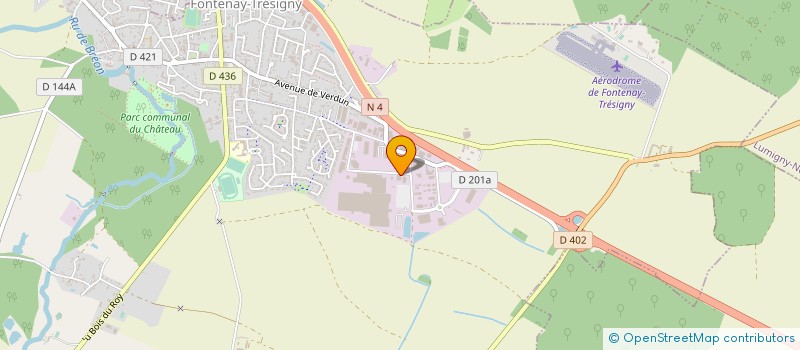 localisation de l'entreprise CONTROREM à FONTENAY-TRESIGNY