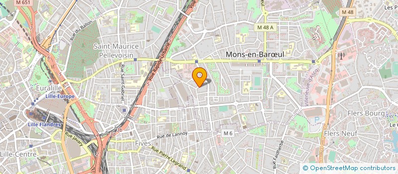 localisation de l'entreprise CONTROVERSE  MONS-EN-BARUL