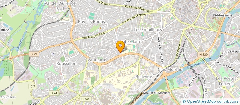 localisation de l'entreprise CONTROVERSIAL STUDIOS à LIMOGES