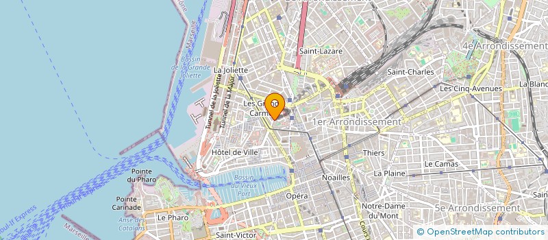 localisation de l'entreprise CONTRUCT RENOVAT LITTORAL à MARSEILLE