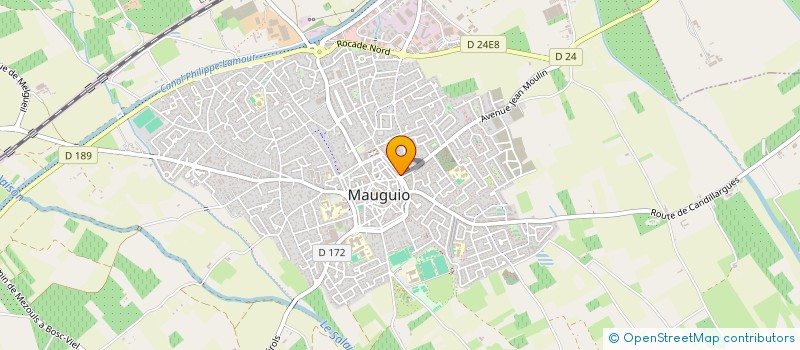 localisation de l'entreprise CONTRUCTIONS MELGORIENNES à MAUGUIO