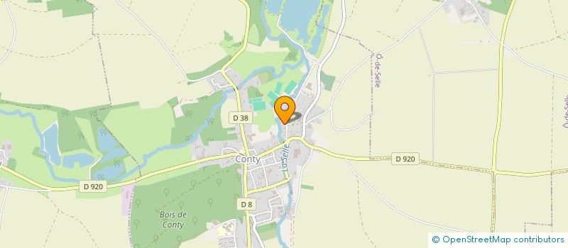 localisation de l'entreprise CONTY DARTS CLUB  CONTY