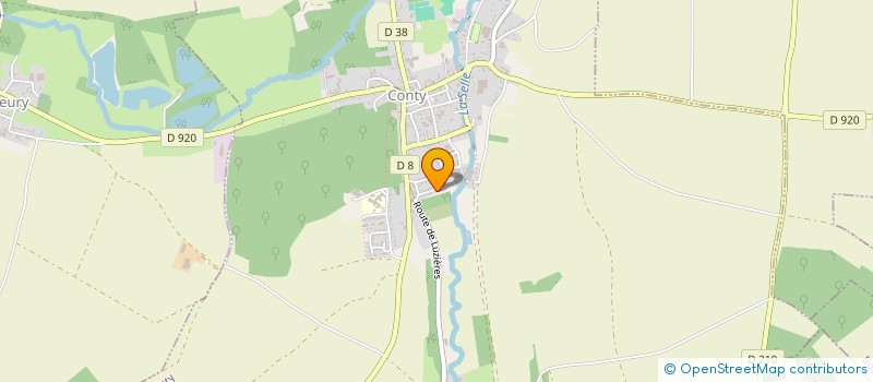 localisation de l'entreprise CONTY RUNNING ATHLETIQUE CLUB  CONTY