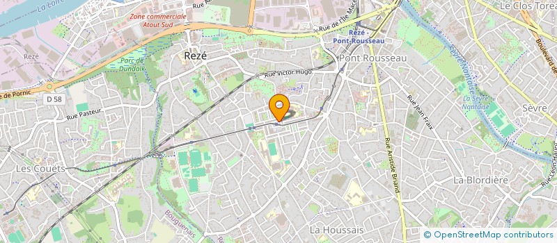 localisation de l'entreprise CONU à REZE