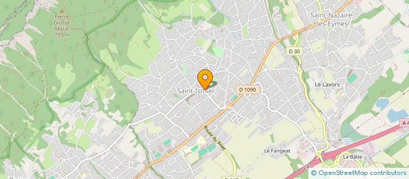 localisation de l'entreprise CONUMERIK  SAINT-ISMIER