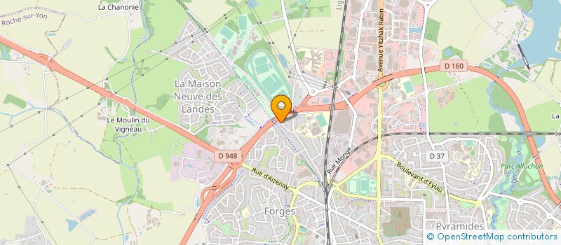 localisation de l'entreprise CONVAINCRE EN VENDEE à LA ROCHE-SUR-YON
