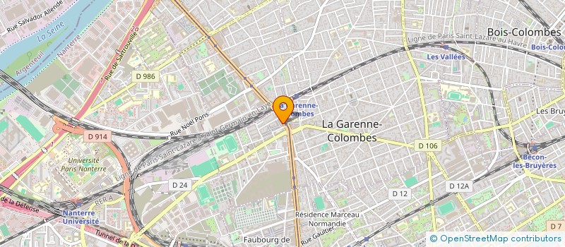 localisation de l'entreprise CONVATEC FRANCE HOLDINGS à LA GARENNE-COLOMBES