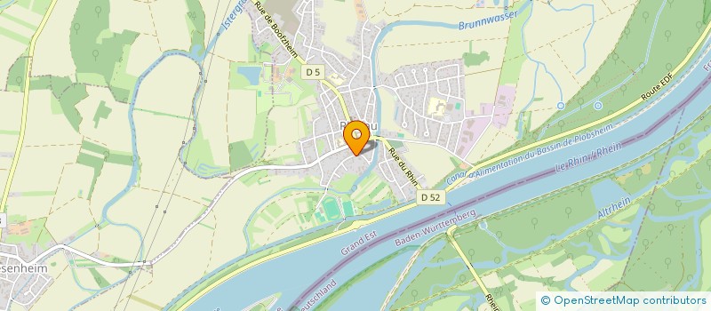 localisation de l'entreprise CONVECTION  BOOFZHEIM