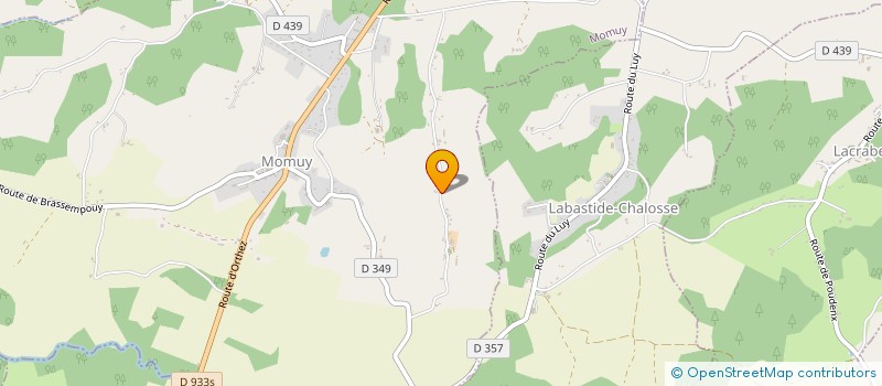 localisation de l'entreprise CONVELEC à MOMUY