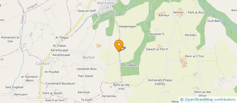 localisation de l'entreprise CONVENANT GOADER  BERHET