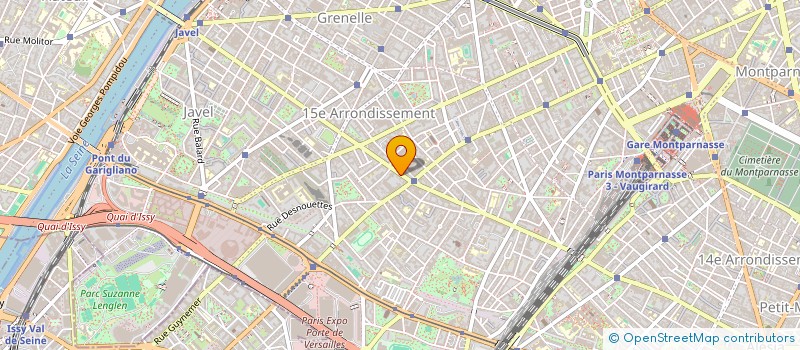 localisation de l'entreprise CONVENTION 190  PARIS