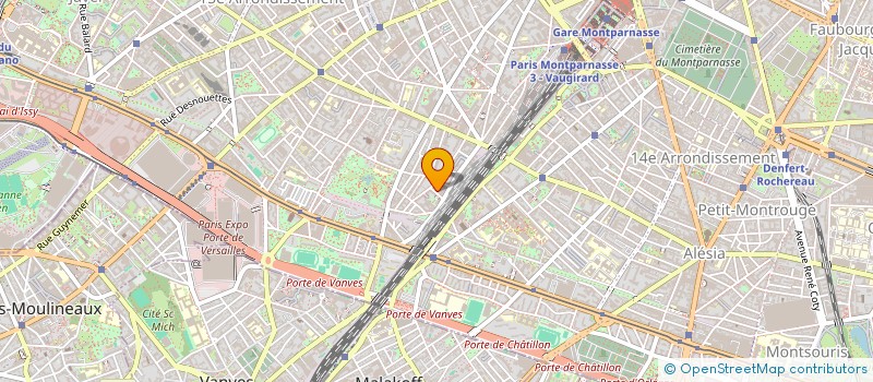 localisation de l'entreprise CONVENTION LOGISTICS SERVICES  PARIS