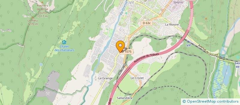 localisation de l'entreprise CONVERCYCLING à VIF