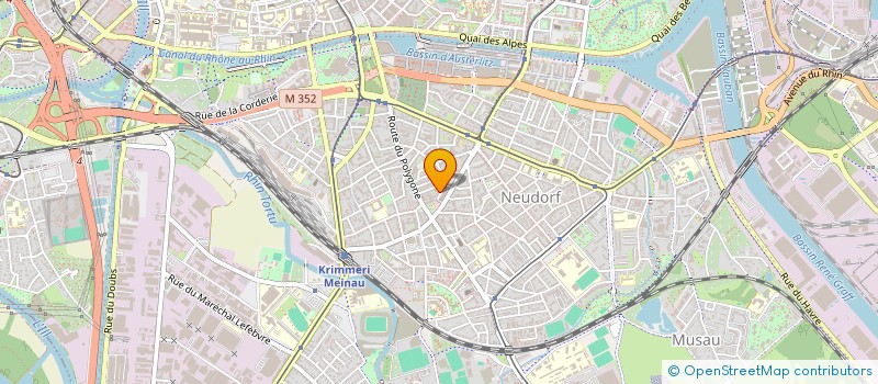 localisation de l'entreprise CONVERGENCE à STRASBOURG