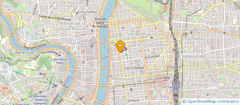 localisation de l'entreprise CONVERGENCE à LYON