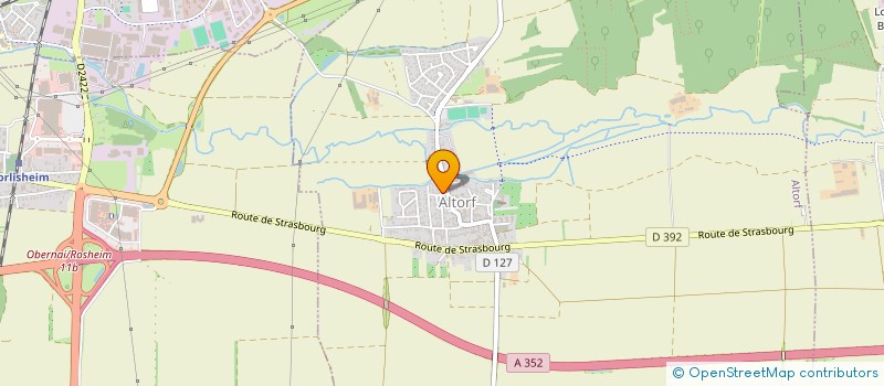 localisation de l'entreprise CONVERGENCE  ALTORF