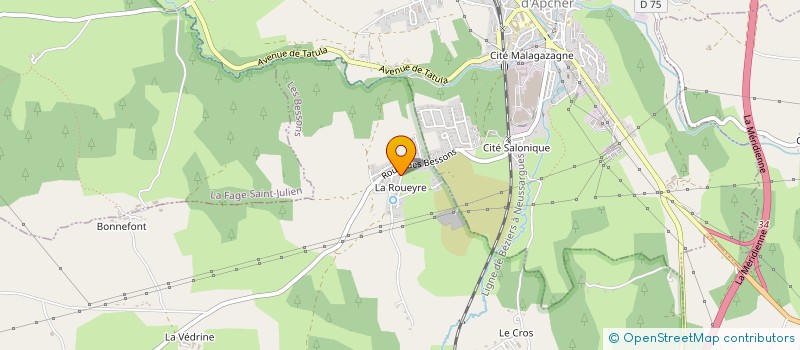 localisation de l'entreprise CONVERGENCE ADVICE à LES BESSONS