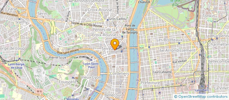 localisation de l'entreprise CONVERGENCE DES SLUT-TES à LYON