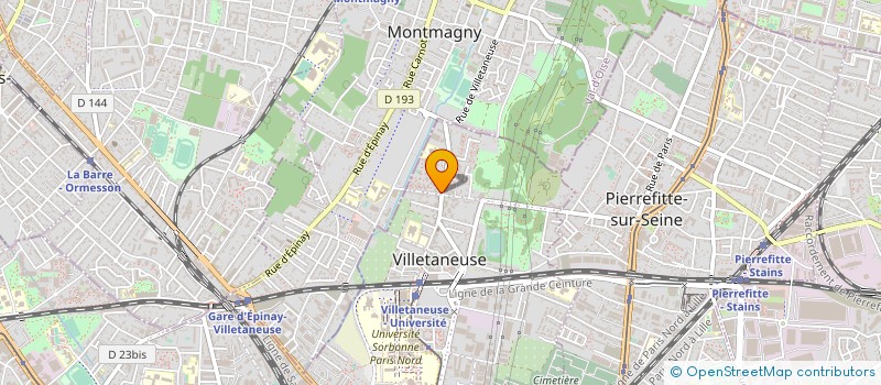 localisation de l'entreprise CONVERGENCE ECONOMIQUE à VILLETANEUSE
